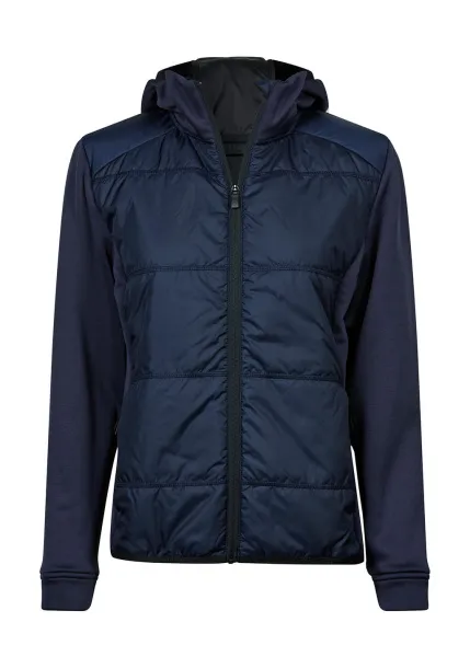  Womens Hybrid-Stretch Hooded Jacket - Tee Jays