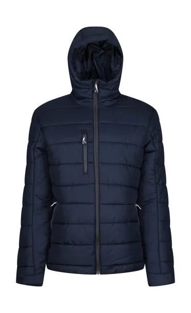 Navigate Men’s Thermal Hooded Jacket - Regatta Professional Navy Seal Grey