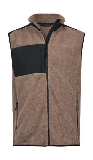 Mountain Fleece Bodywarmer - Tee Jays Clay Black