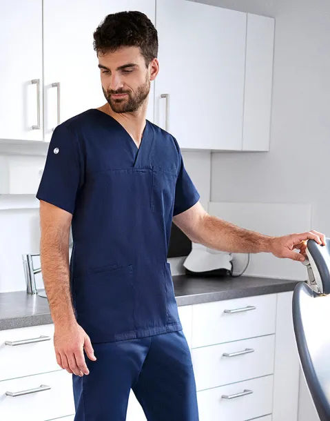  Men's Slip-on Tunic Essential Short Sl. - Karlowsky