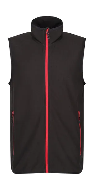 Navigate Fleece Bodywarmer - Regatta Professional Black Klasična crvena