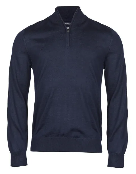  Men's Half Zip - Tee Jays Navy
