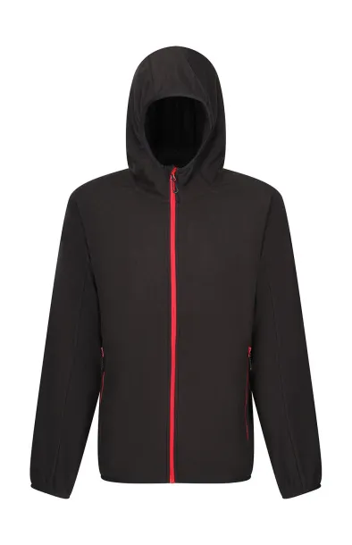 Navigate Full Zip Fleece - Regatta Professional Black Classic Red