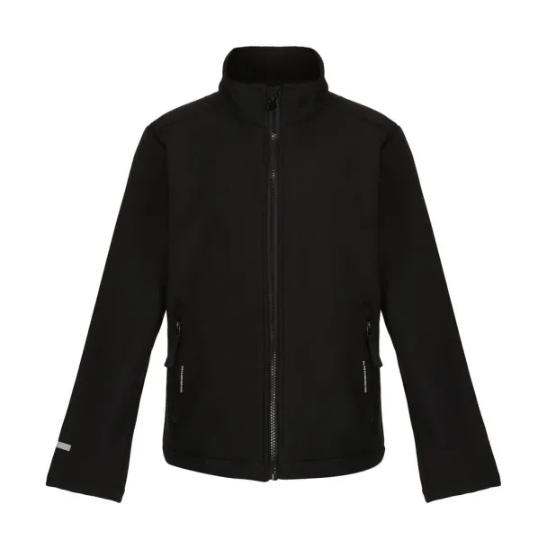 Ablaze Junior 2-Layer Softshell Jacket - Regatta Junior Black Black