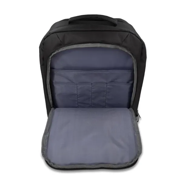JORDANIS ruksak za laptop, 17" Crna