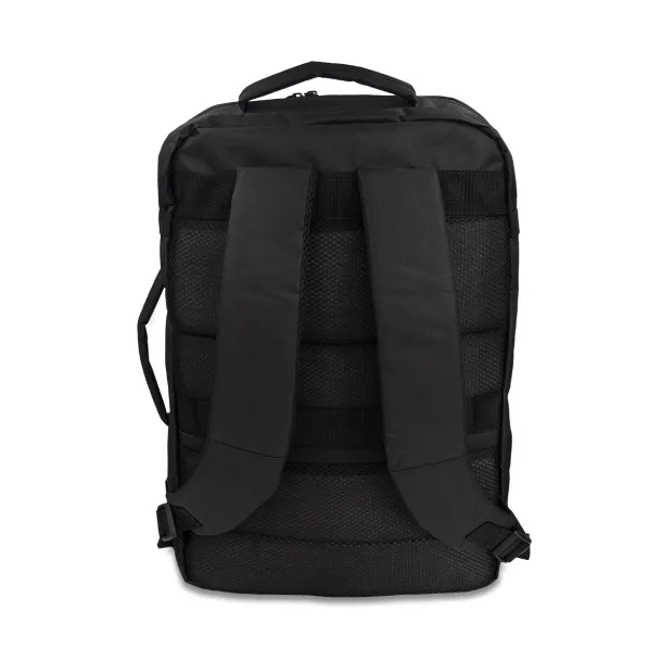 JORDANIS ruksak za laptop, 17" Crna
