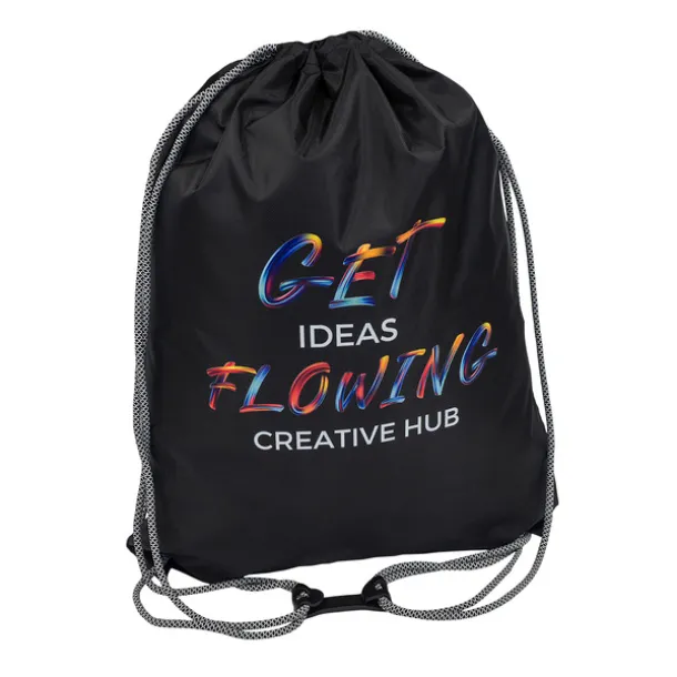 ARENA drawstring backpack Black