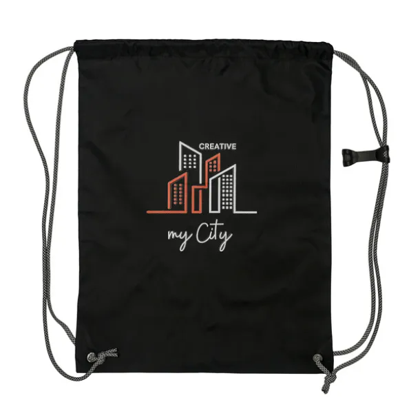 ARENA drawstring backpack Black