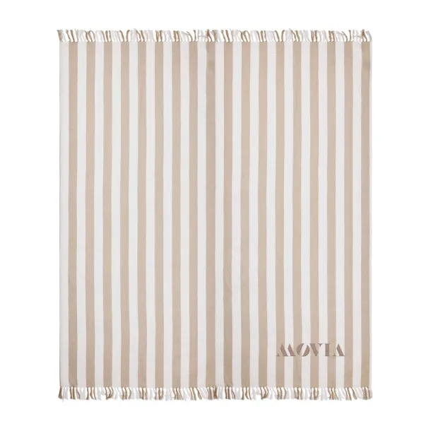  VINGA Ornos GRS hammam family towel beige, white White
