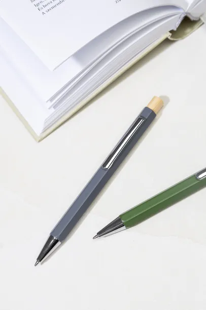 Hexalin ballpoint pen ash grey
