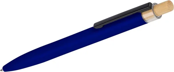  Recycled aluminium lacquered push ballpen Maren