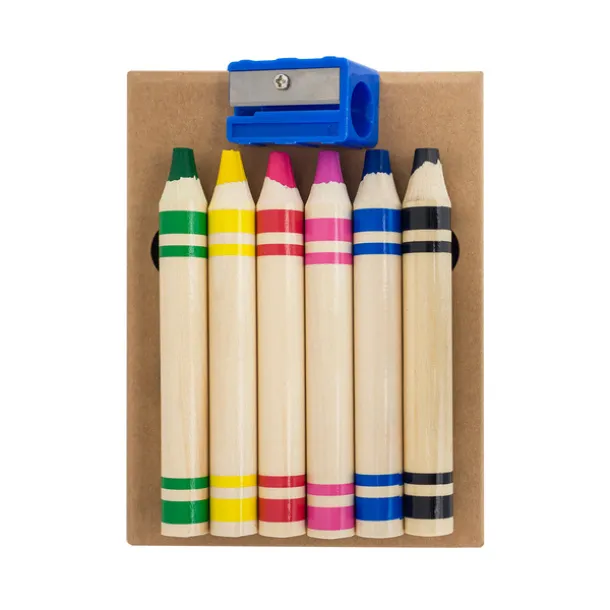 GRANDISSI set of large crayons Beige