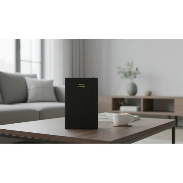 MOLESKINE UNDATED planer A5 Crna