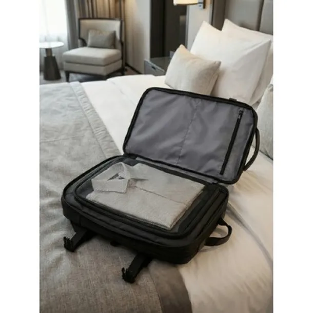 Aicha Expandable backpack Exclusive Collection Crna