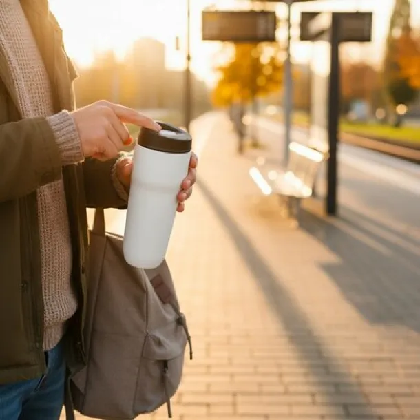 Niram Air Gifts termo šalica 400 ml Crna