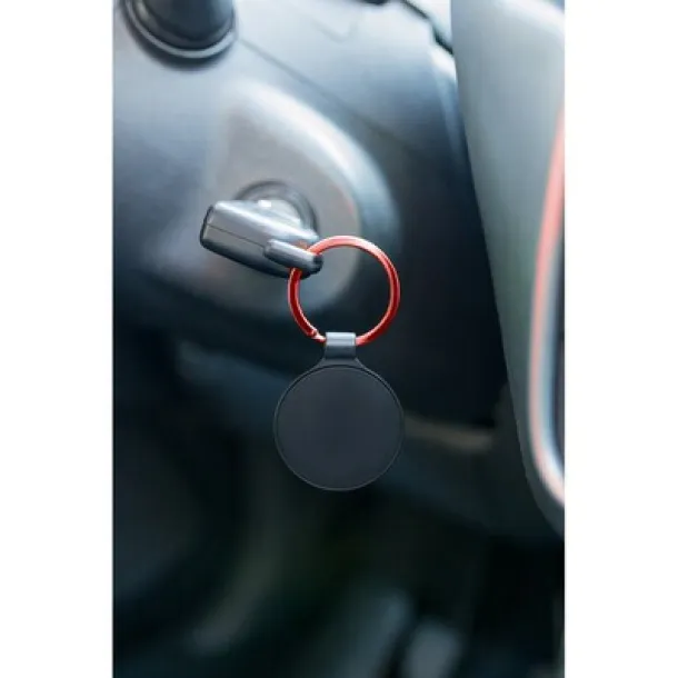 Ando Round keyring Crvena