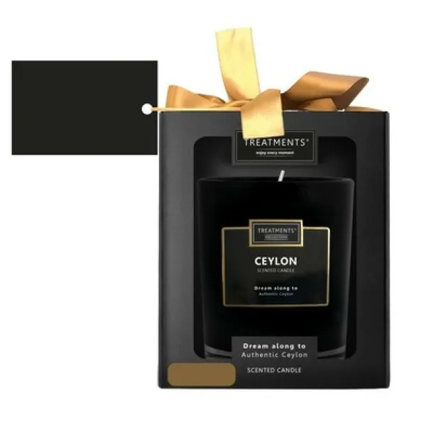  Scented candle TREATMENTS black