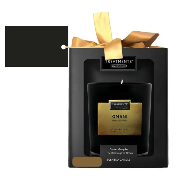  Scented candle TREATMENTS yellow