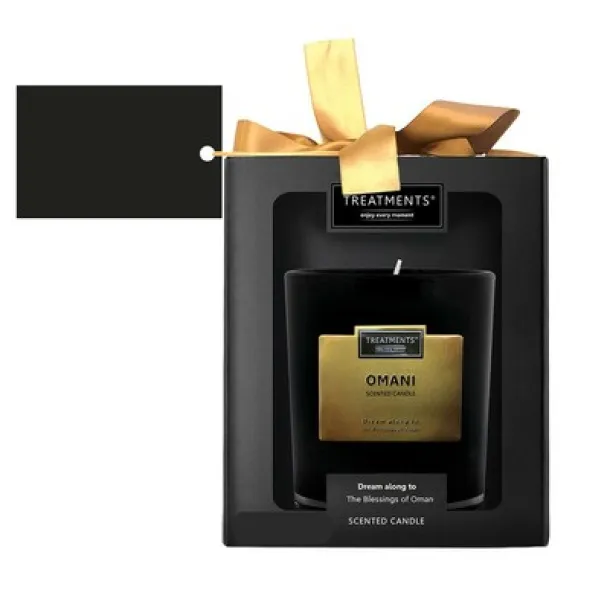  Scented candle TREATMENTS yellow