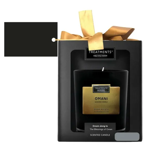  Scented candle TREATMENTS yellow