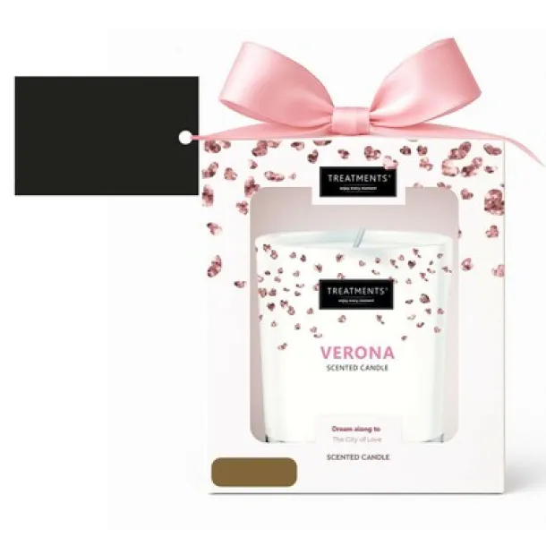  Scented candle TREATMENTS pink