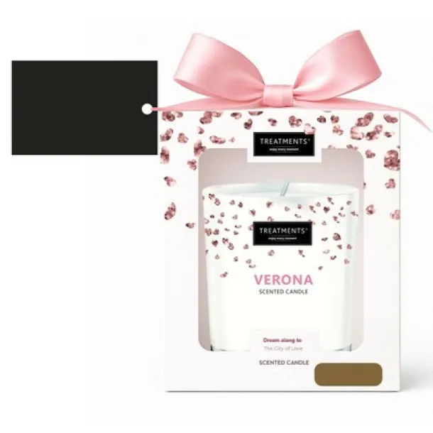  Scented candle TREATMENTS pink