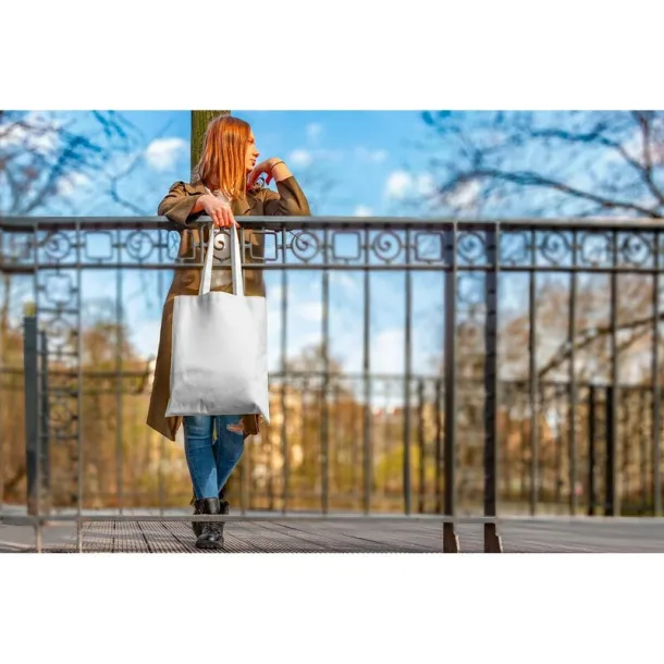 Rokia RPET shopping bag Bijela