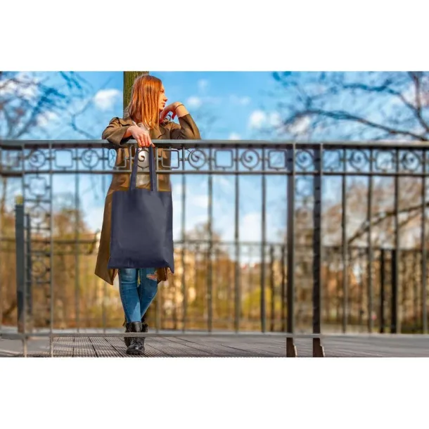 Rokia RPET shopping bag Mornarski plava