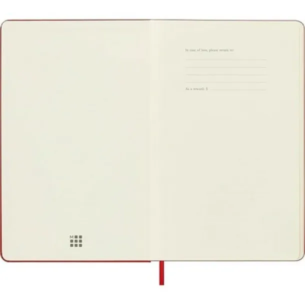  MOLESKINE Notebook approx. A5 Crvena