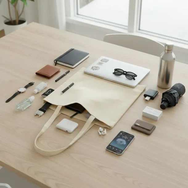  Organic cotton shopping bag B'RIGHT, 150 g/m2 beige