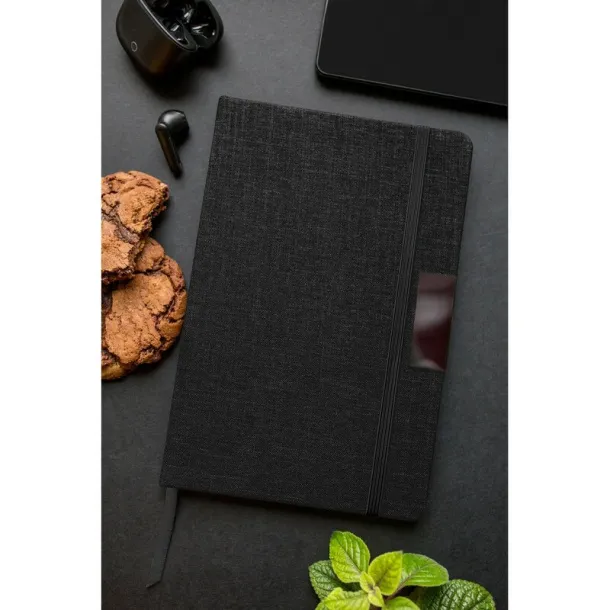 Raysha RPET notebook A5 Crna