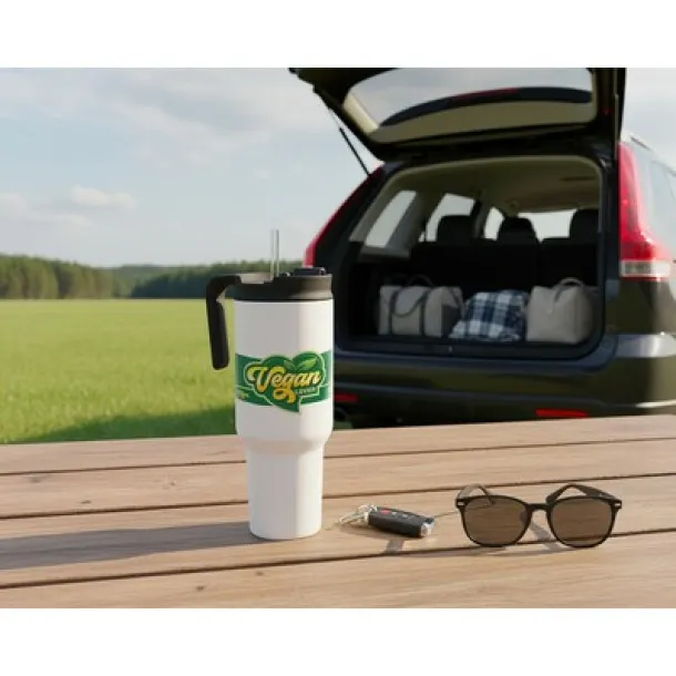 AIR GIFTS ONLY Thermo mug 1100 ml Air Gifts with ergonomic handle Bijela