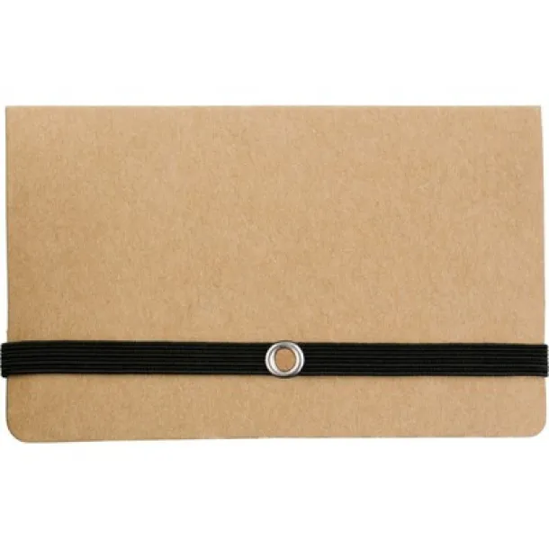  Memo holder, sticky notes light brown