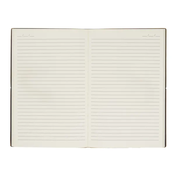 RISCO lined notebook Brown