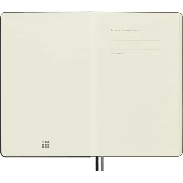  MOLESKINE Notebook approx. A5 Crna