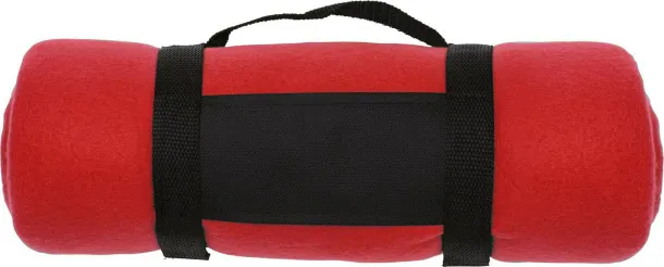  Polar fleece (170-180 gr/m²) blanket Nora Crvena
