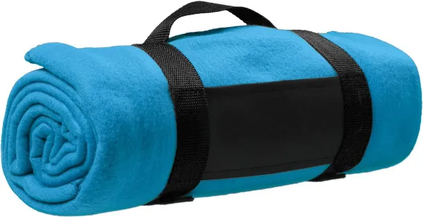  Polar fleece (170-180 gr/m²) blanket Nora light blue