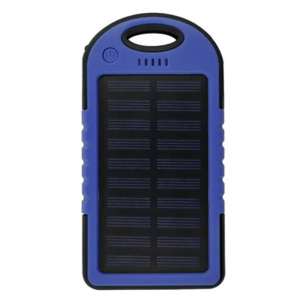  Vodootporna prijenosna baterija 4000 mAh, solarni punjač Plava