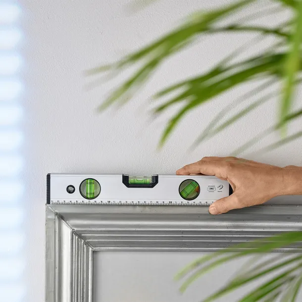 BENO aluminum spirit level Silver