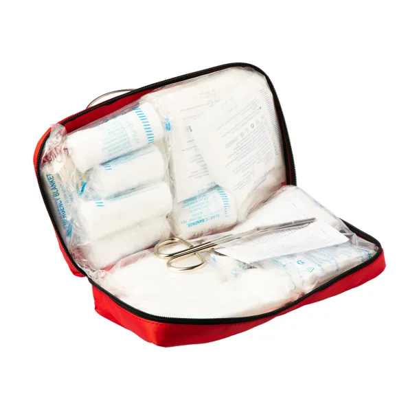 ENTIRE comprehensive first aid kit Red