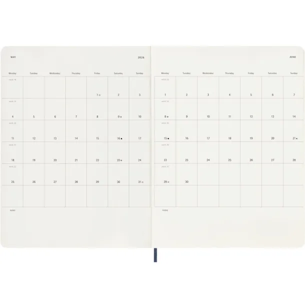  MOLESKINE dnevnik B5 dark blue