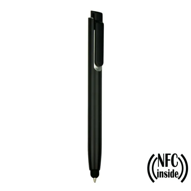  Ball pen with NFC chip, touch pen Crna