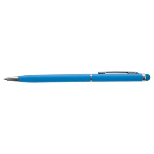  Ball pen, touch pen light blue