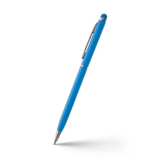  Ball pen, touch pen light blue
