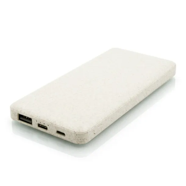 Wheat straw power bank 8000 mAh neutral