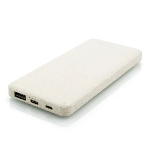  Wheat straw power bank 8000 mAh neutral