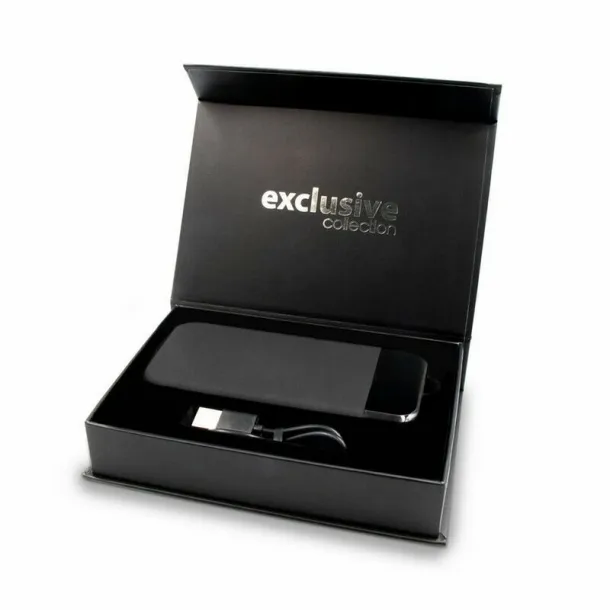 Cory Power bank 10 000 mAh Exclusive Collection, wireless charger 5W-15W Crna