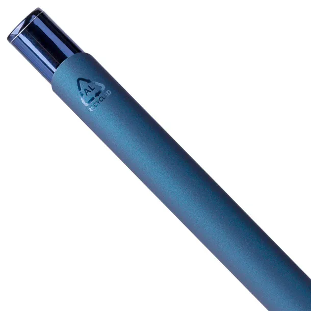  Recycled aluminium rubberized ballpen Anisa