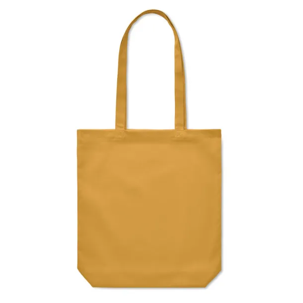 RASSA COLOURED 270 gr/m² Canvas shopping bag Oker