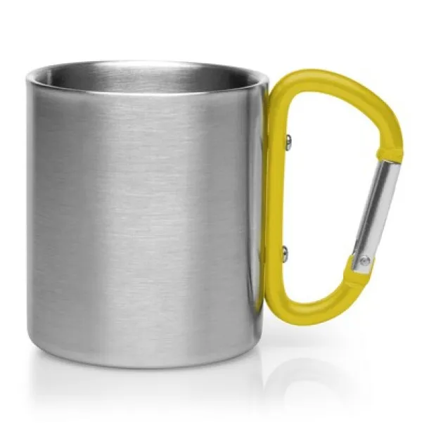  Šalica s karabinerom 200 ml Žuta